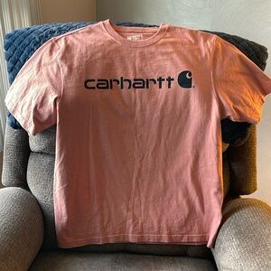 Carhartt loose fit large t shirt peach